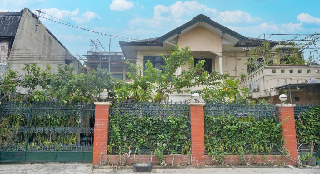 Bygningen som den private indkvartering ligger i