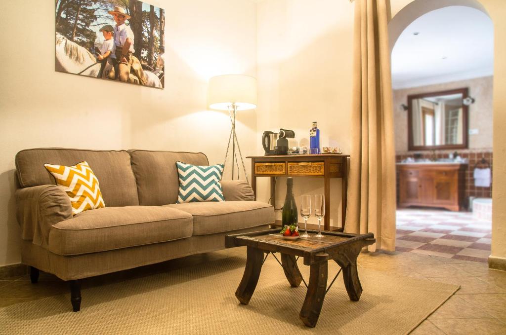 Posezení v ubytování Villa Conmigo Bed & Breakfast