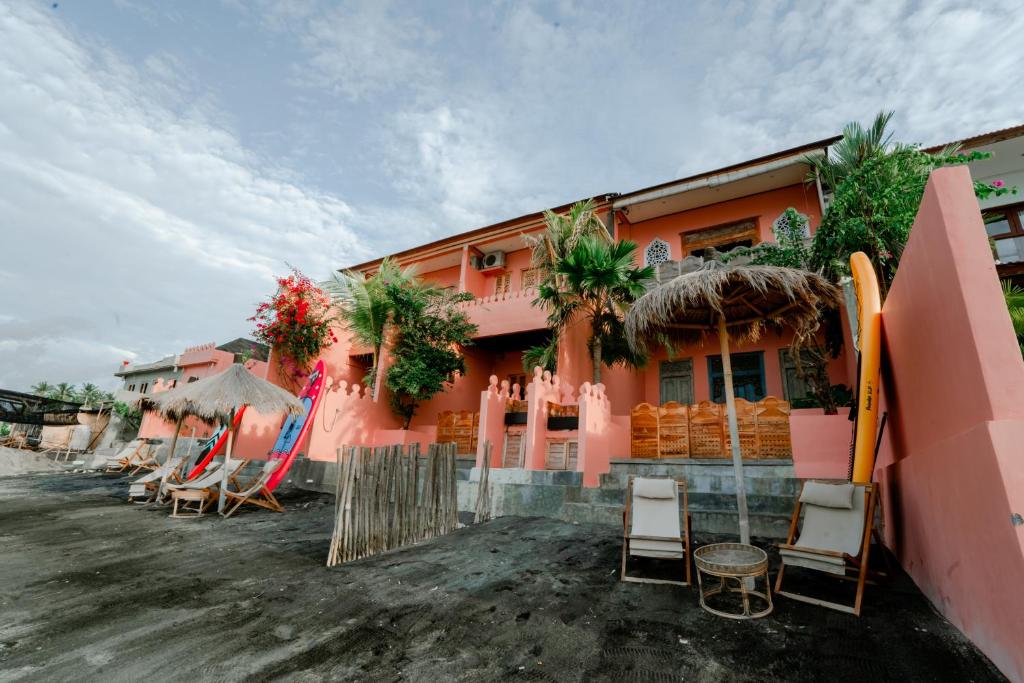 Bygningen som hotellet ligger i