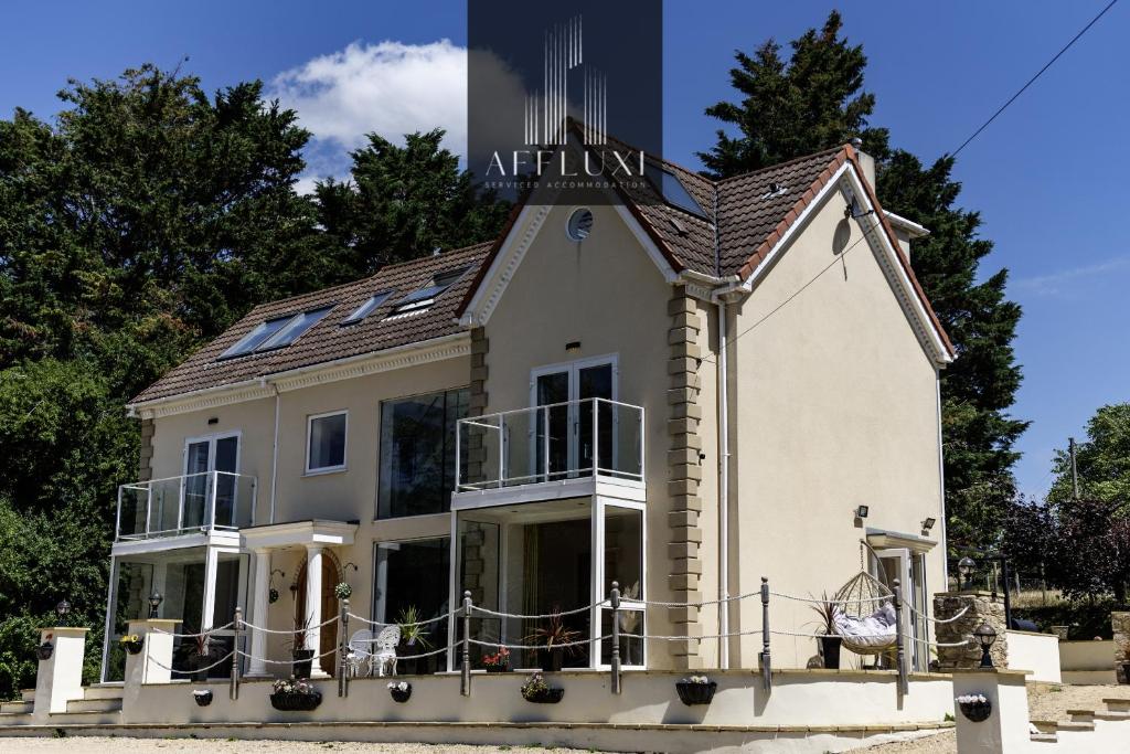 Budova, kde se bed and breakfast nachází