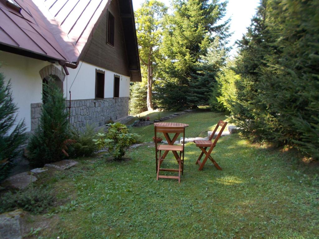 Zahrada ubytování Penzion Hana