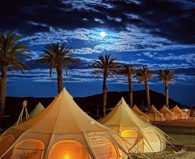 Příroda nedaleko luxury tent