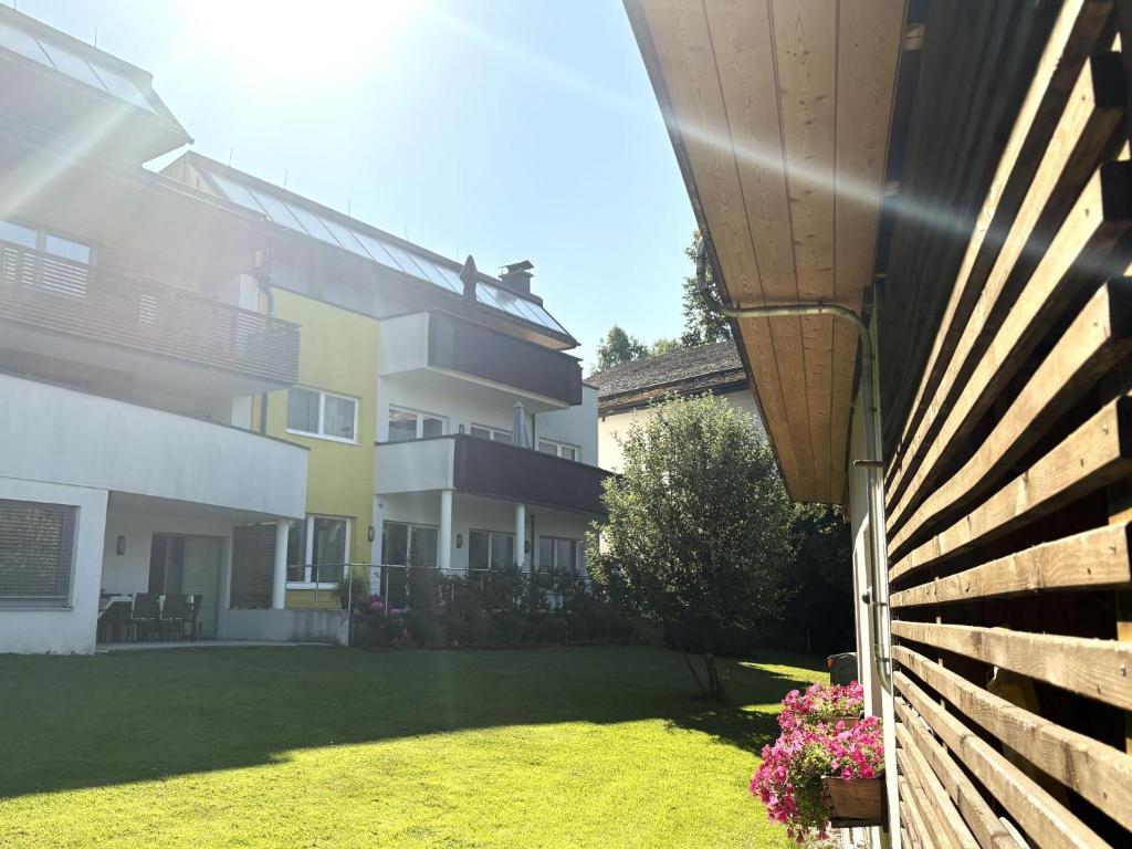 a view of a house with a yard at Apartment Christine Penthouse by Interhome in Eben im Pongau