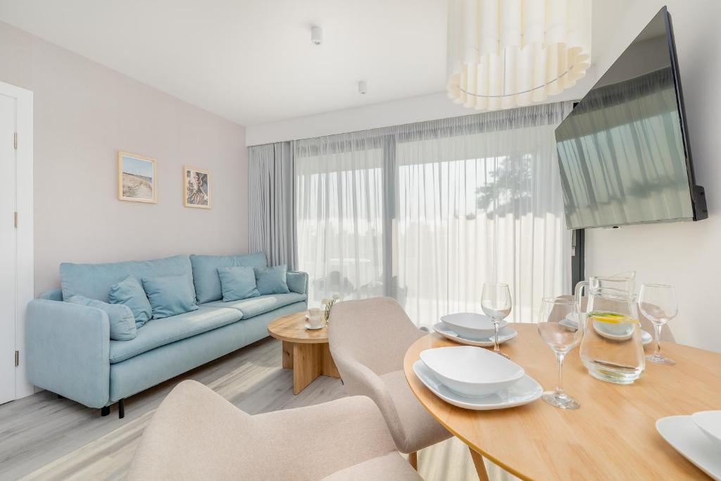 O zonă de relaxare la Sea&Lake Luxurious Apartments with Parking by Noclegi Renters