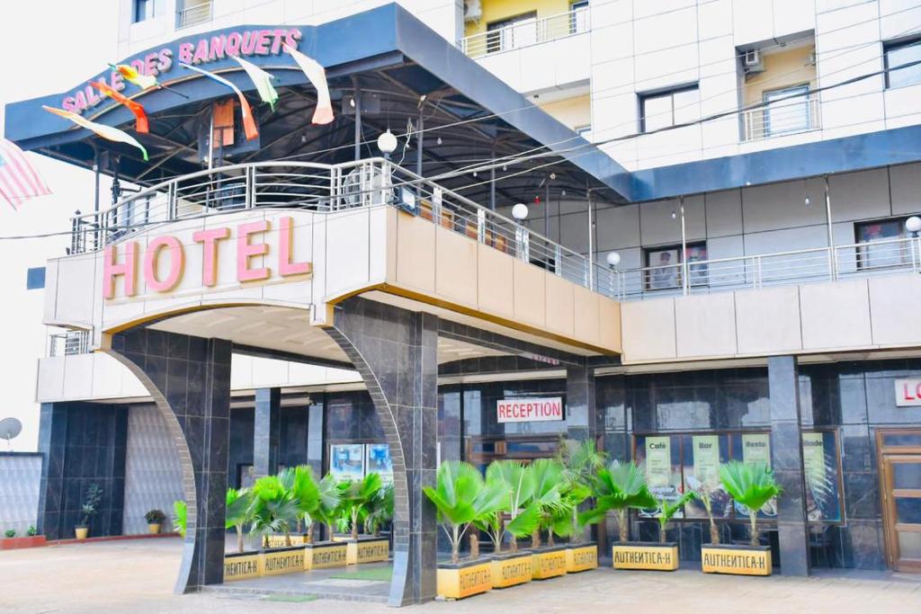 Budova, kde se hotel nachází