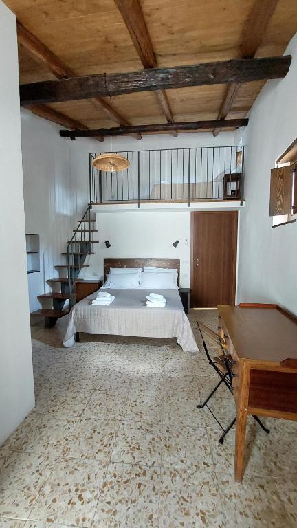 Postel nebo postele na pokoji v ubytování Selice 9 B&B