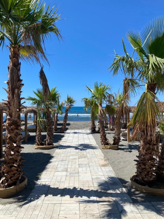 Nespecifikovaný výhled na moře nebo výhled na moře při pohledu z penzionu