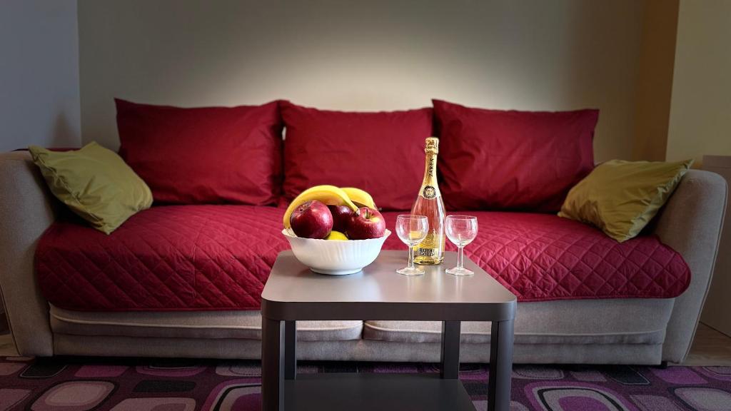 Χώρος καθιστικού στο Fairytale Harmony Spacious & King Beds & Free Private Parking