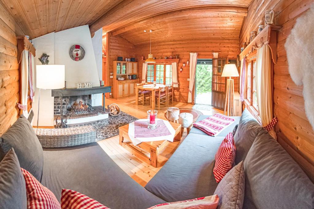 Khu vực ghế ngồi tại Schwedenhaus Kaminzauber