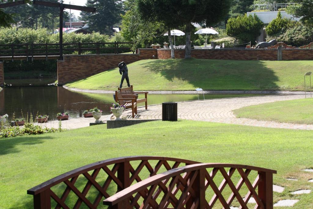 Zahrada ubytování Resort Hotel Tateshina