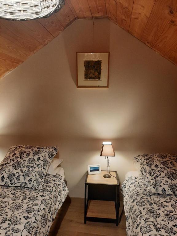 Chambres d'hôtes, table d'hôtes des Reinières proche La Loire à Vélo, 3 chambres 7 couchages - Habitación Doble