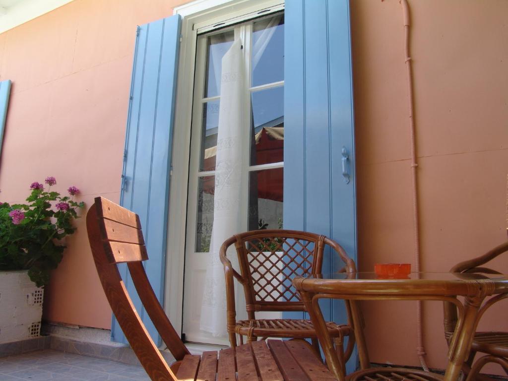 Balkón nebo terasa v ubytování Aiolos Rooms