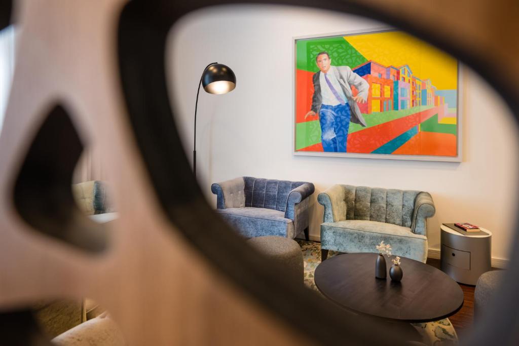 Art Hotel City Leipzig - Resim 13