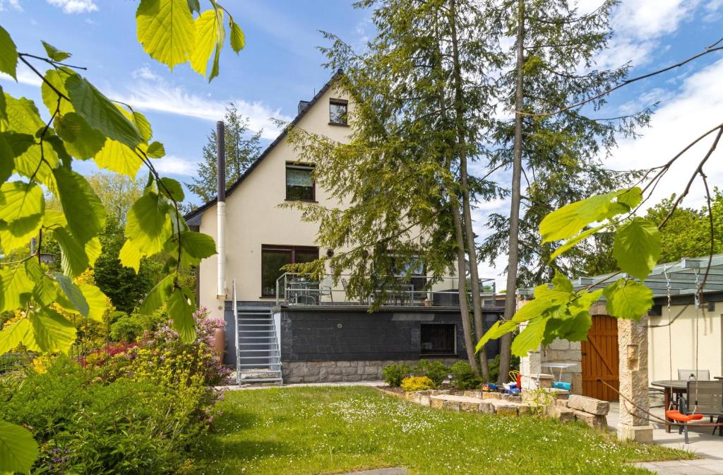 Zahrada ubytování Ferienhaus Schöne Aussicht