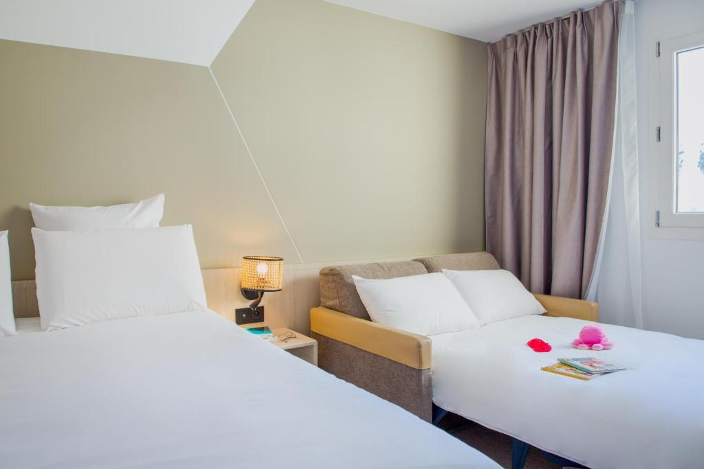 Mercure Cannes Mandelieu - 经典家庭间 - 带双人床和单人沙发床