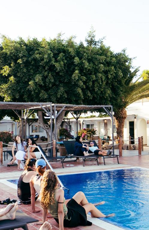 The swimming pool at or close to The Tree House Tenerife