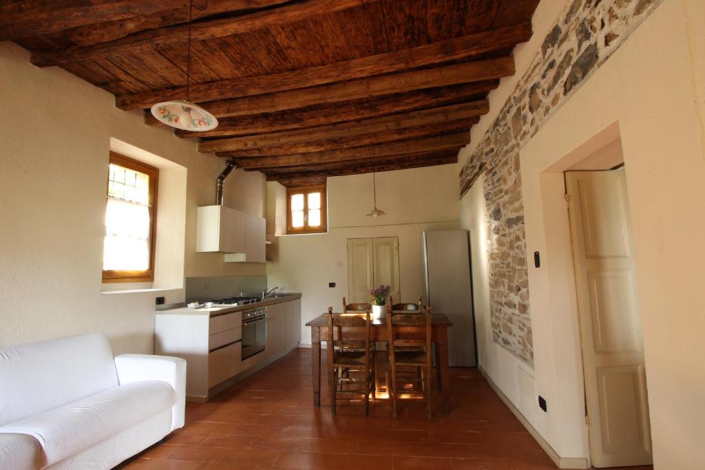 Łóżko lub łóżka w pokoju w obiekcie Country House Cozzena