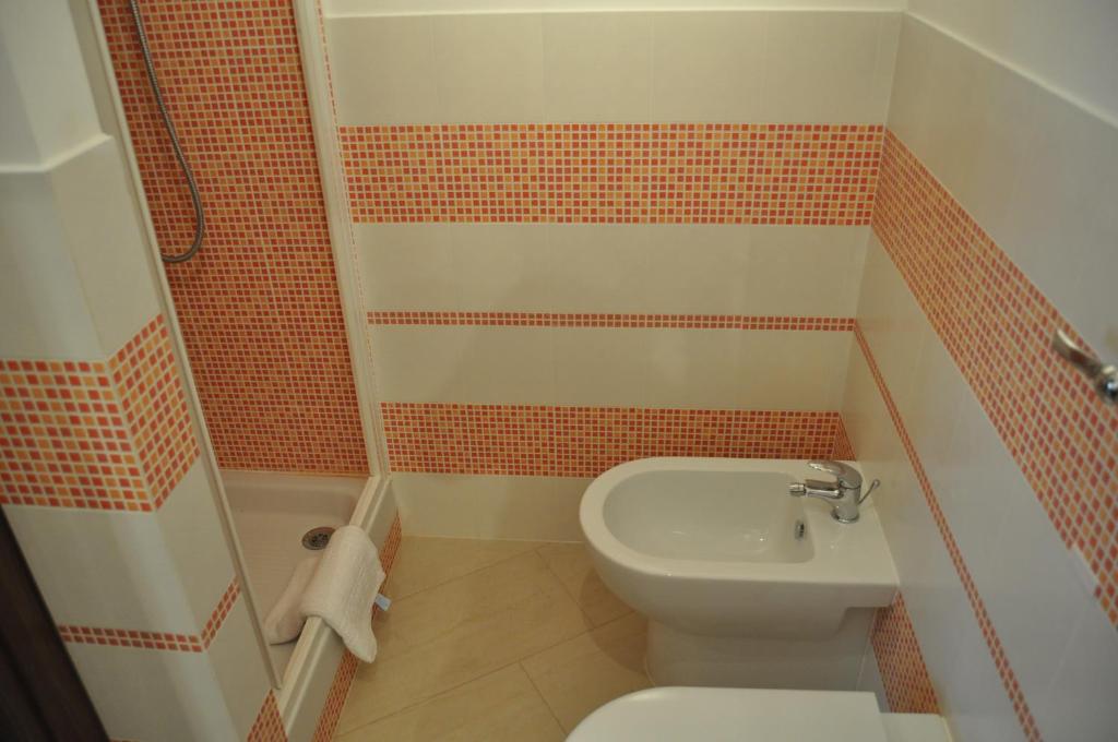 Koupelna v ubytování B&B Villa Marsico