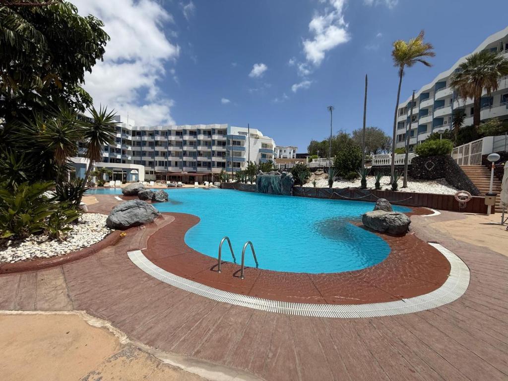 Swimmingpoolen hos eller tæt på La Perla Holiday Apartment Golf del Sur