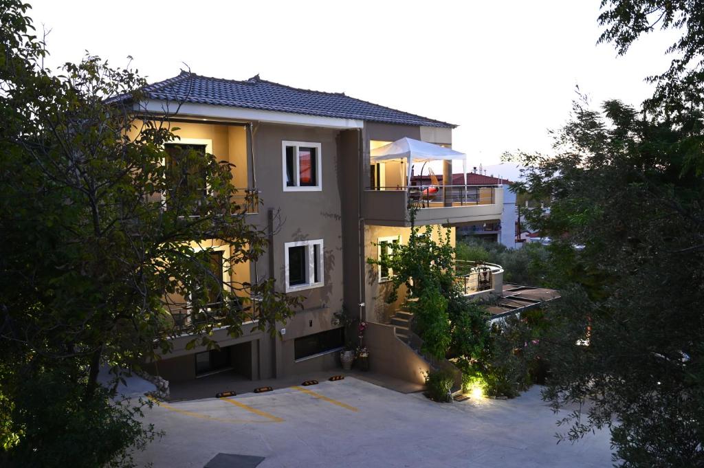 Budova, kde se apartmán nachází