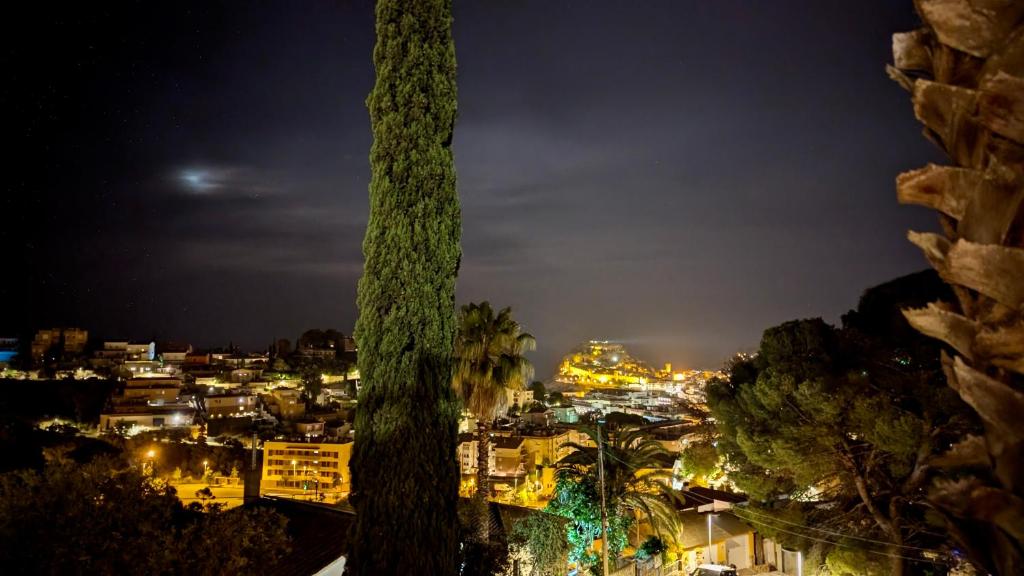 Udsigt til Tossa de Mar eller udsigt til byen taget fra feriehuset