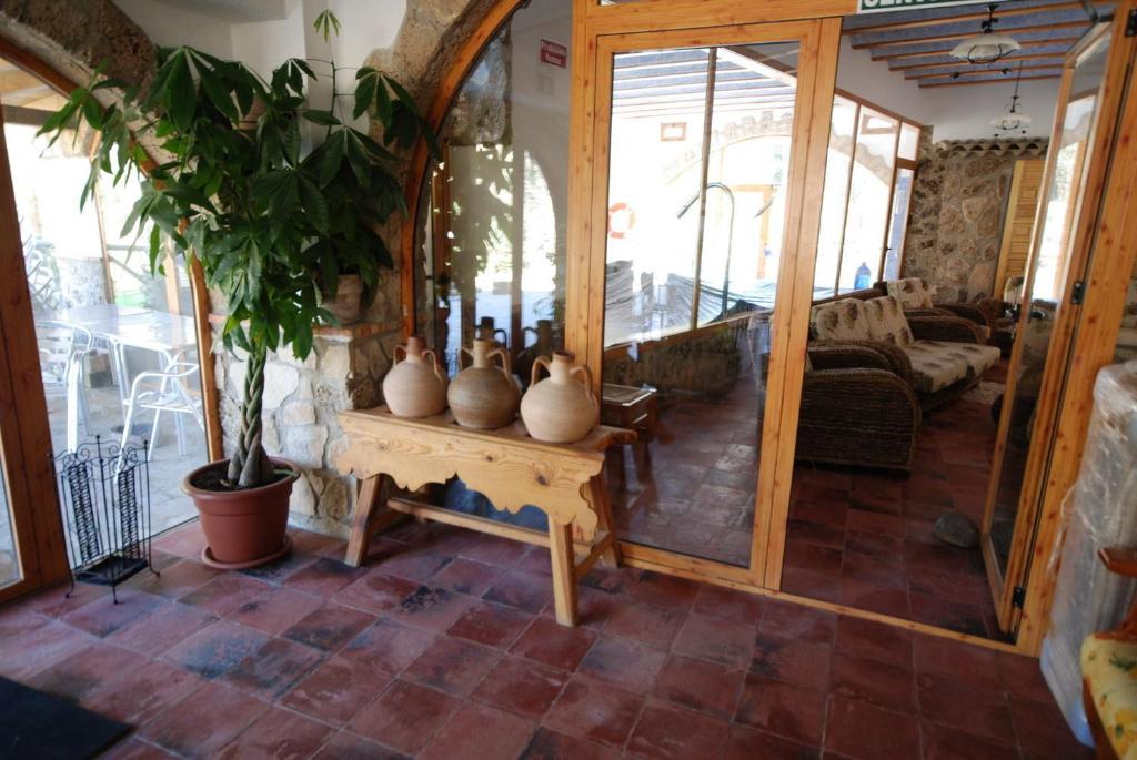 Zona de estar de Hospedería Río Zumeta Spa