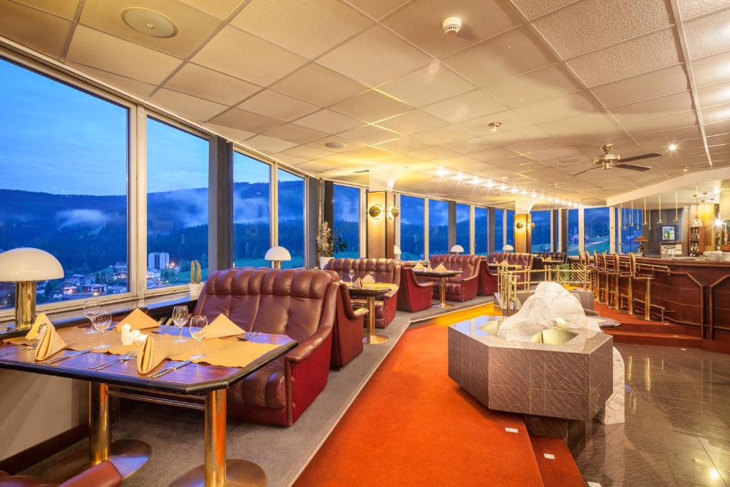 Posezení v ubytování Hotel Horizont
