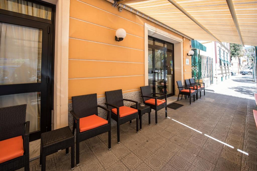 Posezení v ubytování Hotel Bristol