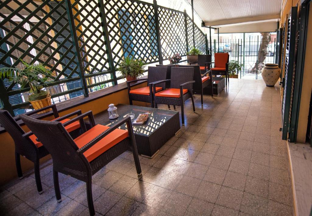 Posezení v ubytování Hotel Bristol