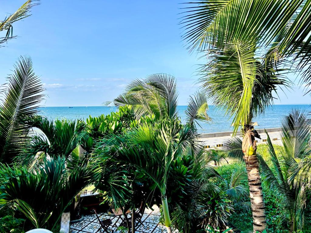 Phong cảnh thiên nhiên gần nhà khách