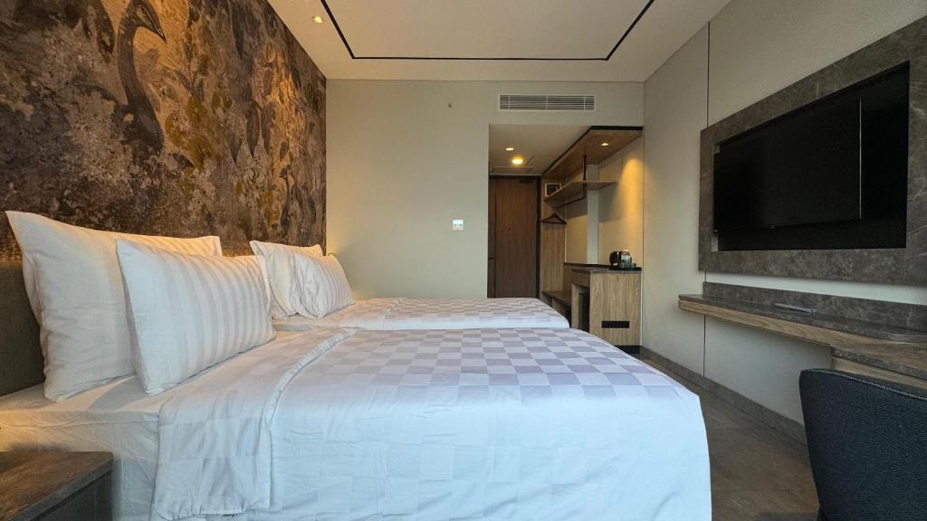 Azana Boutique Bandar Lampung - Habitación Doble Deluxe Con Balcón
