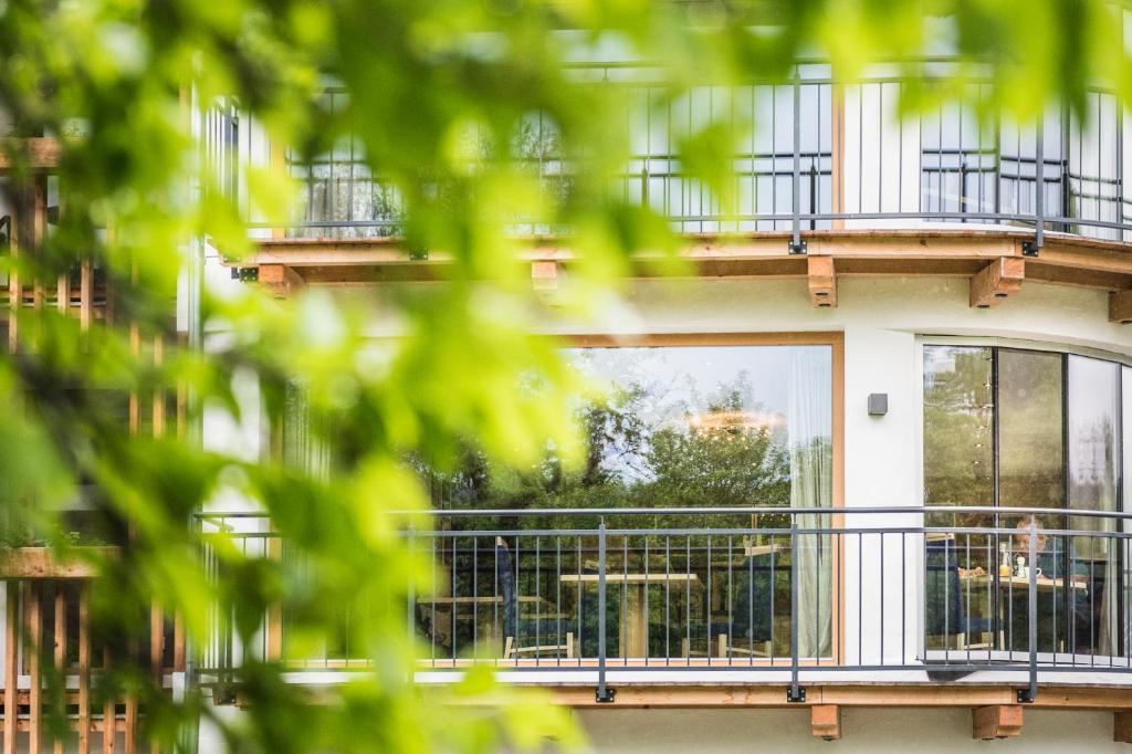 A balcony or terrace at Bauernhof Lindenhof