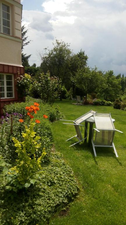Ogród w obiekcie George Pension
