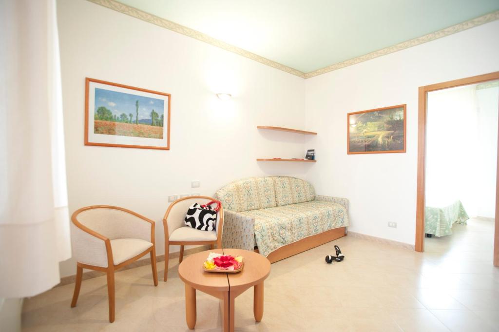 Posezení v ubytování Oasiclub Hotel