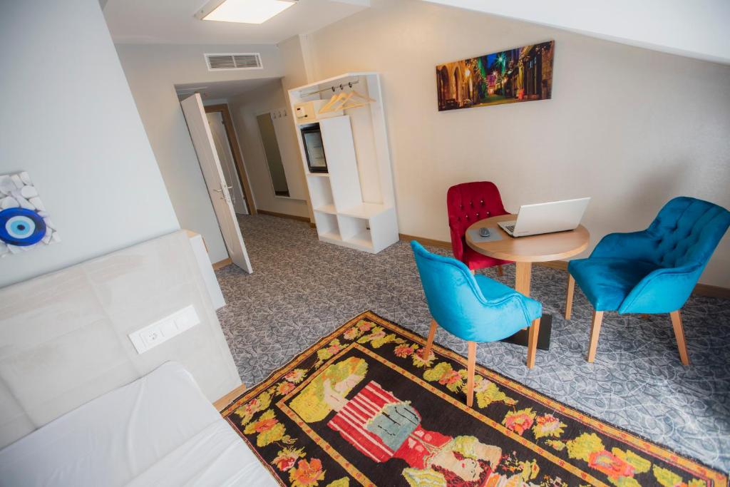 Posezení v ubytování Royal İnci Hotel