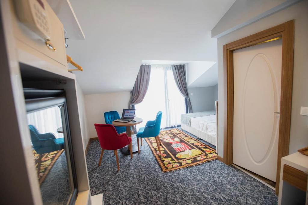 Posezení v ubytování Royal İnci Hotel
