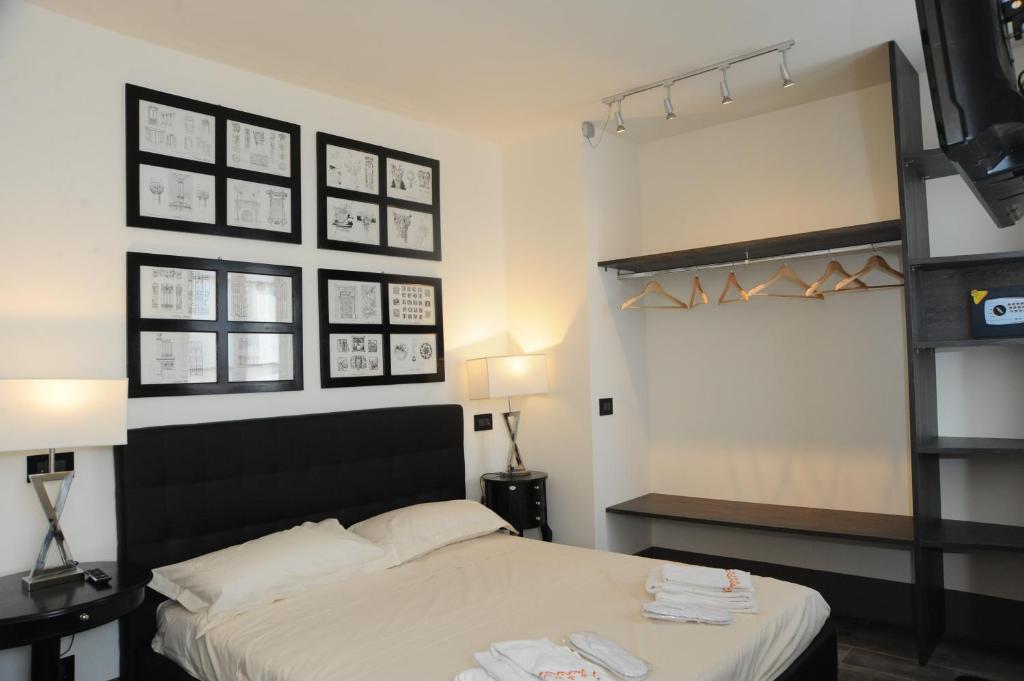 Postel nebo postele na pokoji v ubytování La Mainolda B&B