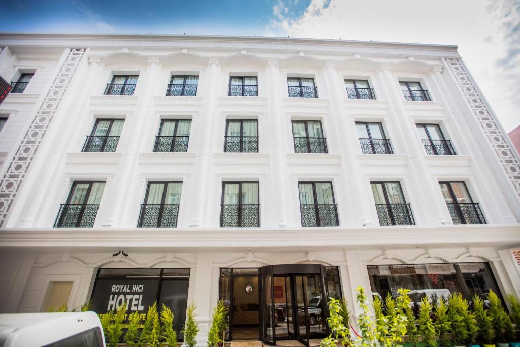 Exteriér nebo vchod ubytování Royal İnci Hotel