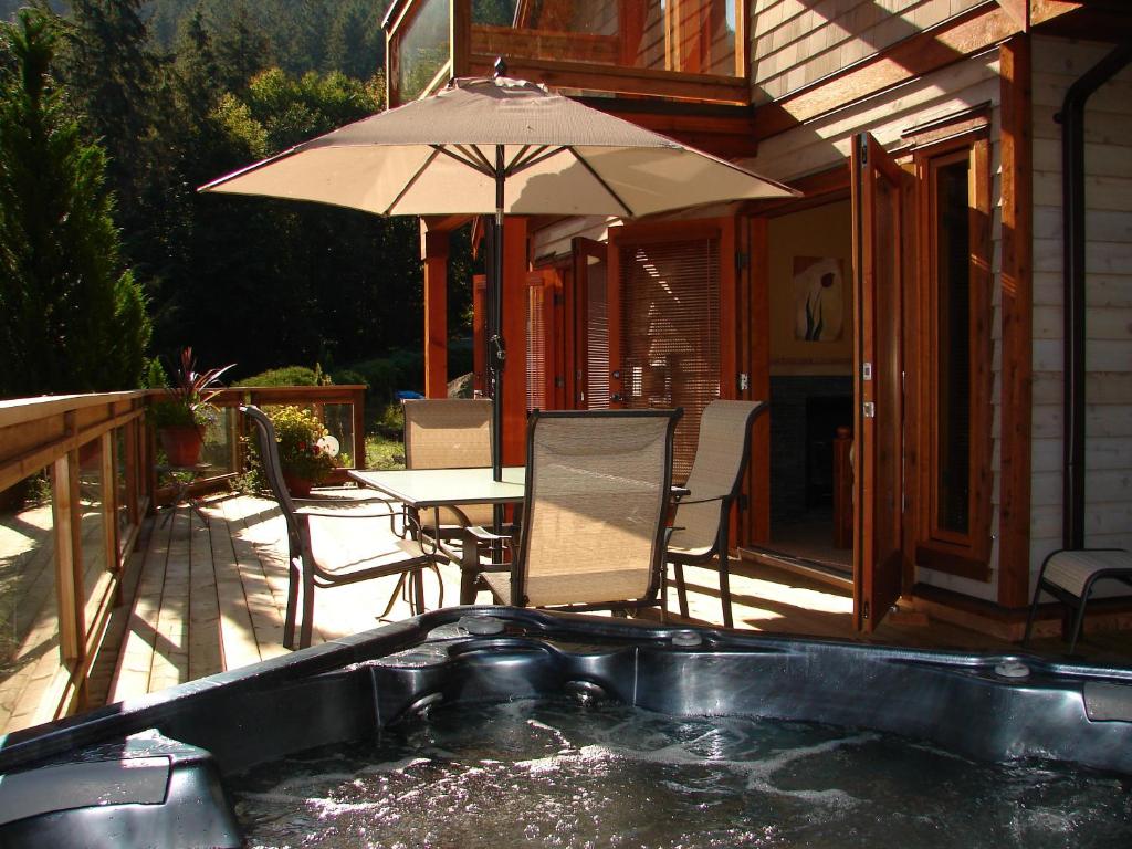 Patio nebo venkovní prostory v ubytování Sunshine Coast Resort