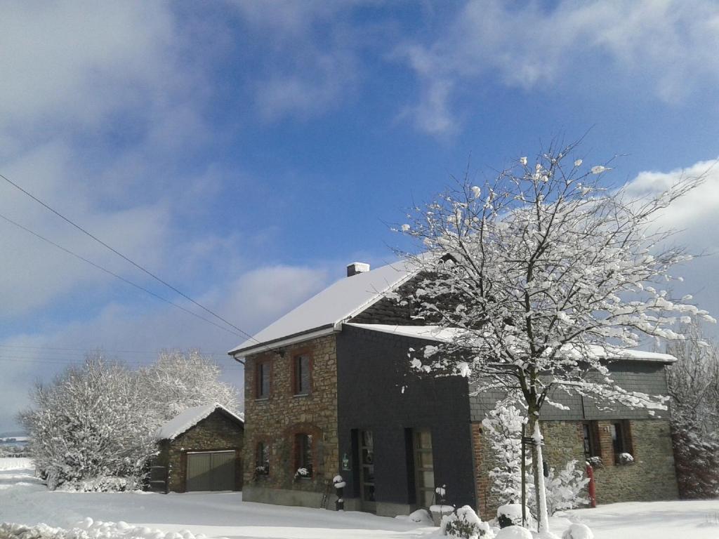 L'Ancienne Forge - Gîte à la ferme v zimě