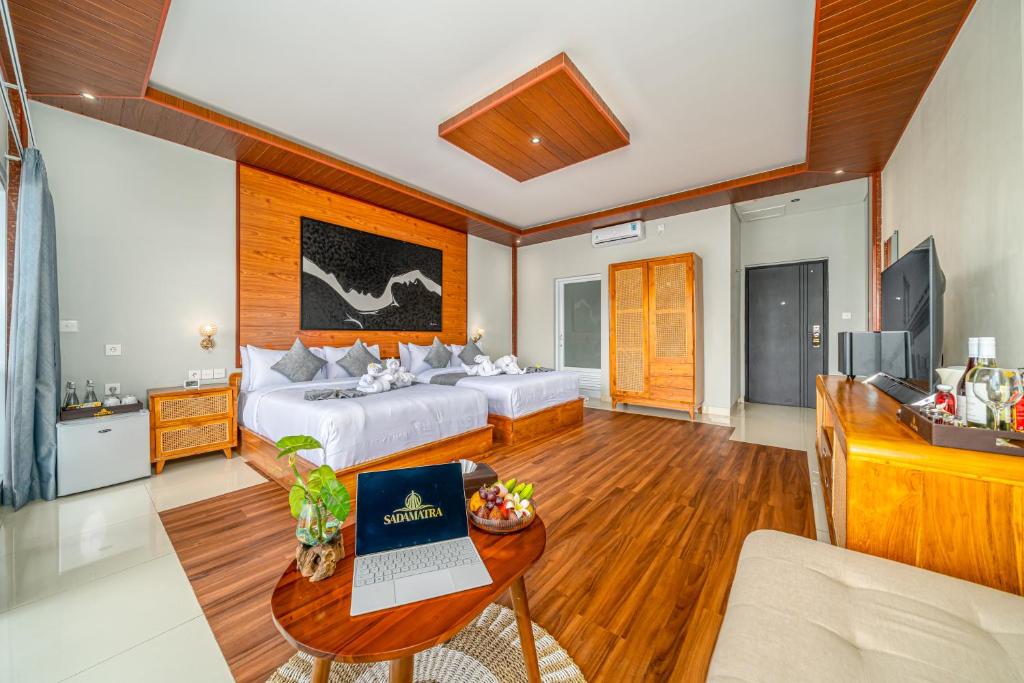 SADAMATRA - Luxury Infinity Views - Suite Deluxe Con Cama Grande