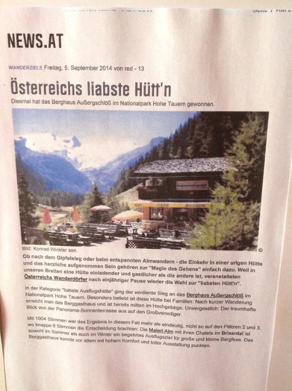 Fotografie z fotogalerie ubytování Berghaus Außergschlöß v destinaci Matrei in Osttirol