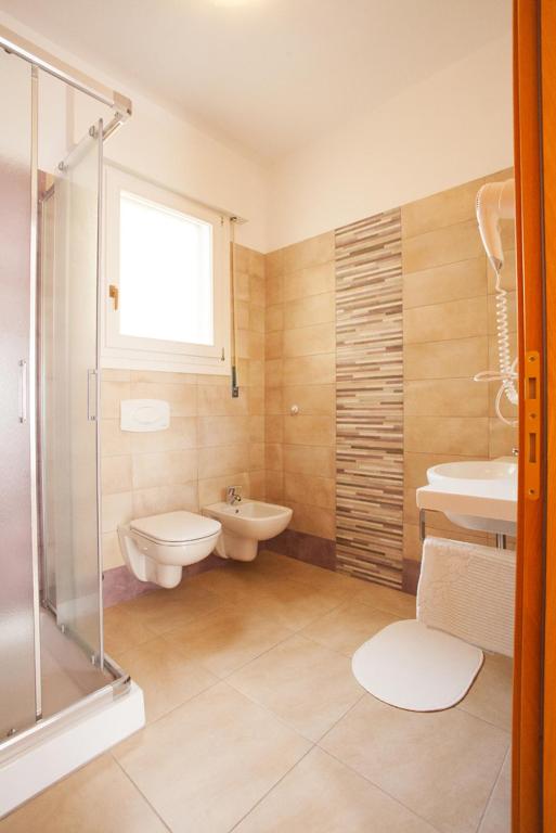 Vannituba majutusasutuses Albergo Paris
