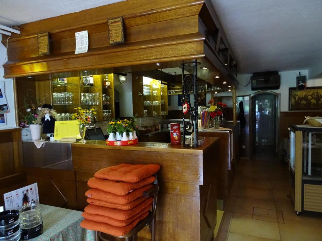Lounge nebo bar v ubytování Penzion Rožič