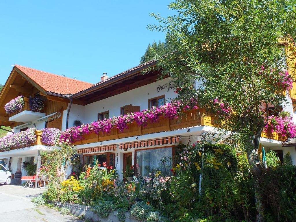 Zahrada ubytování Gästehaus Amort