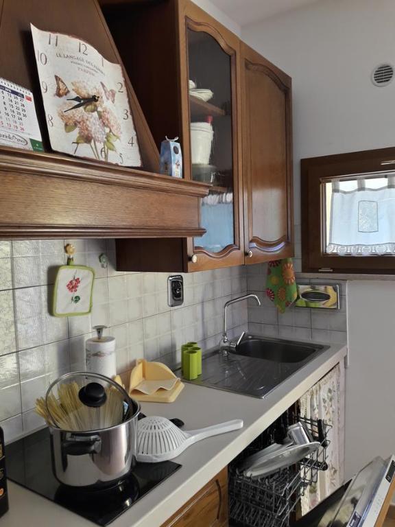 Kuchnia lub aneks kuchenny w obiekcie Agriturismo La Stradaccia