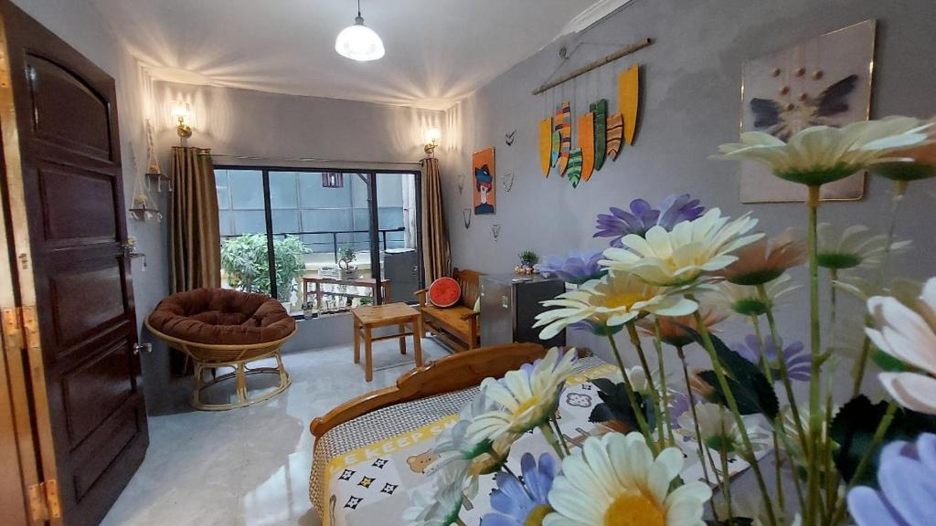 Χώρος καθιστικού στο alleyhome Liễu Giai