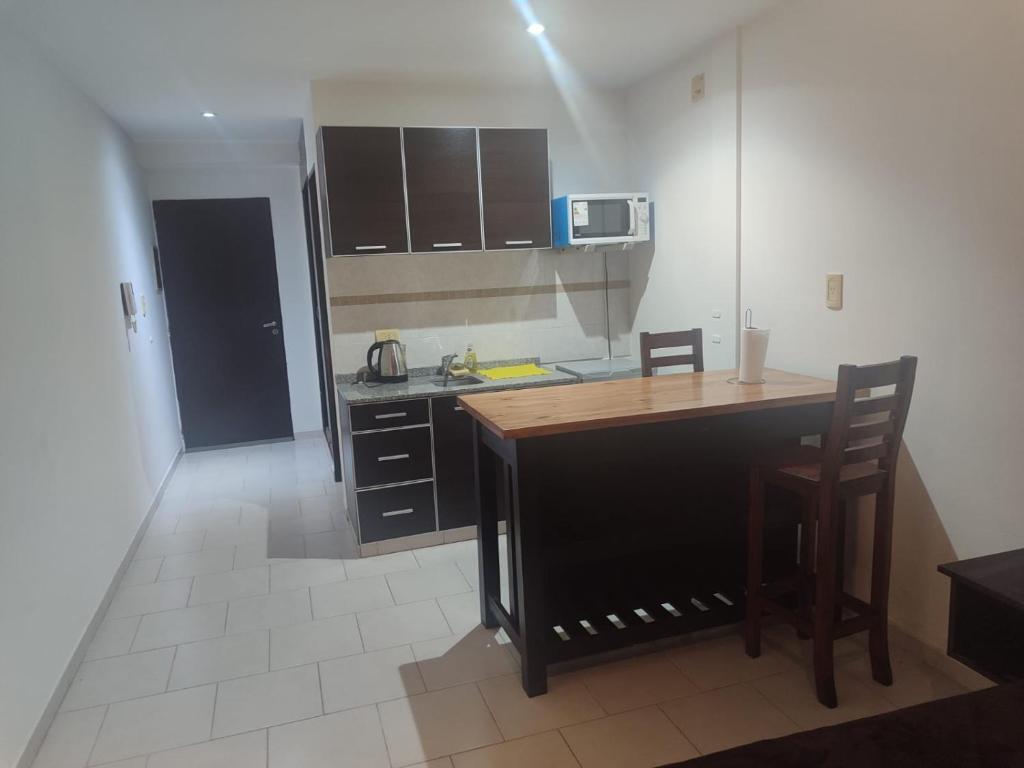 Kuchyň nebo kuchyňský kout v ubytování Corrientes Apart 3