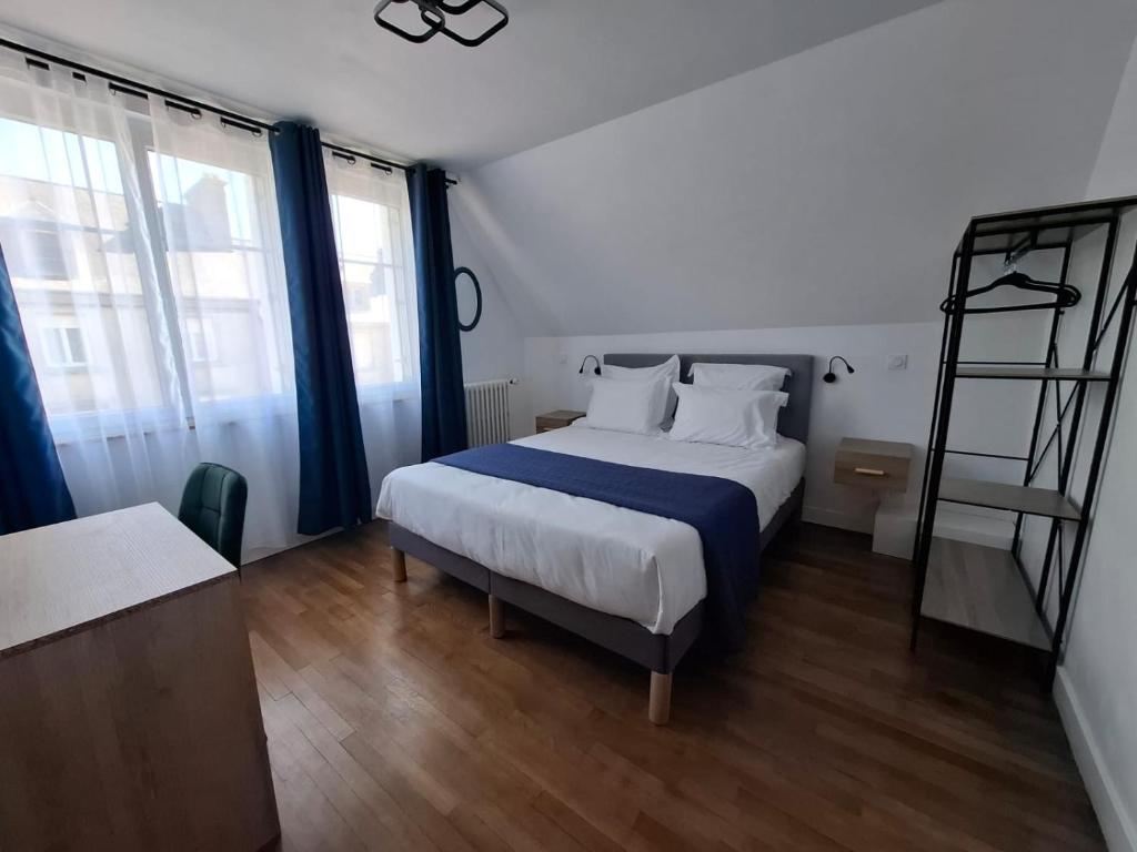 Chambres D'hôtes La Villa Cassinne - Montebourg, Cotentin - Superior Zimmer Mit Kingsize-Bett