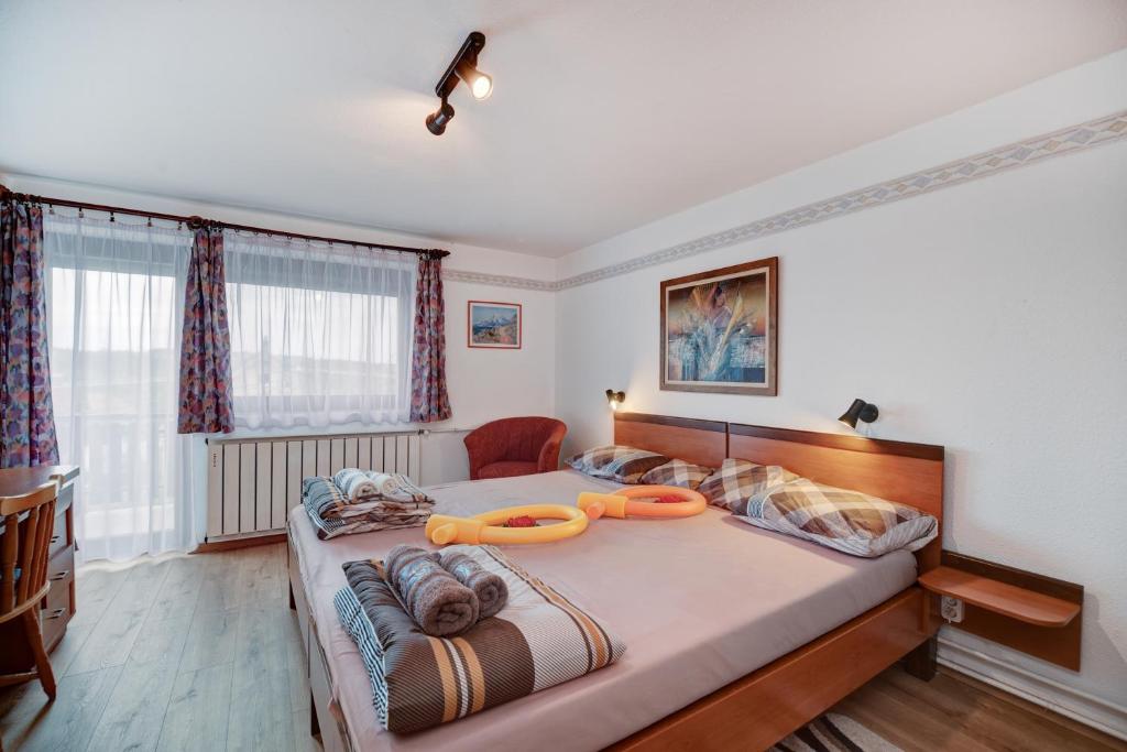 Posteľ alebo postele v izbe v ubytovaní 6RoomS HÉVÍZ-BALATON